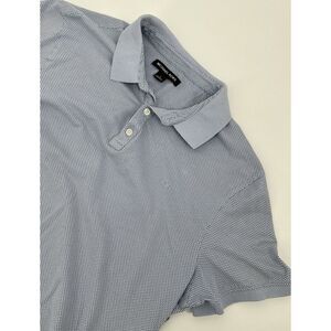 Michael Kors  Blue Patterned‎  Style Polo Size Large